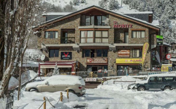 Sant Moritz Apartments, Arinsal, Hotel Front